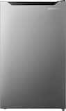 Insignia™ - 4.4 Cu. Ft. Mini Fridge with Door Storage and ENERGY STAR Certification - Stainless Steel