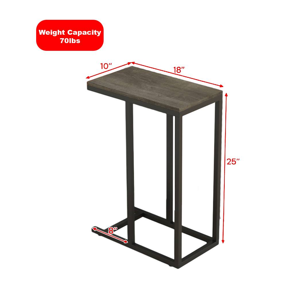Weight Capacity: 70lbs  
Dimensions: 10" x 18" x 25"  
Leg Width: 8"
