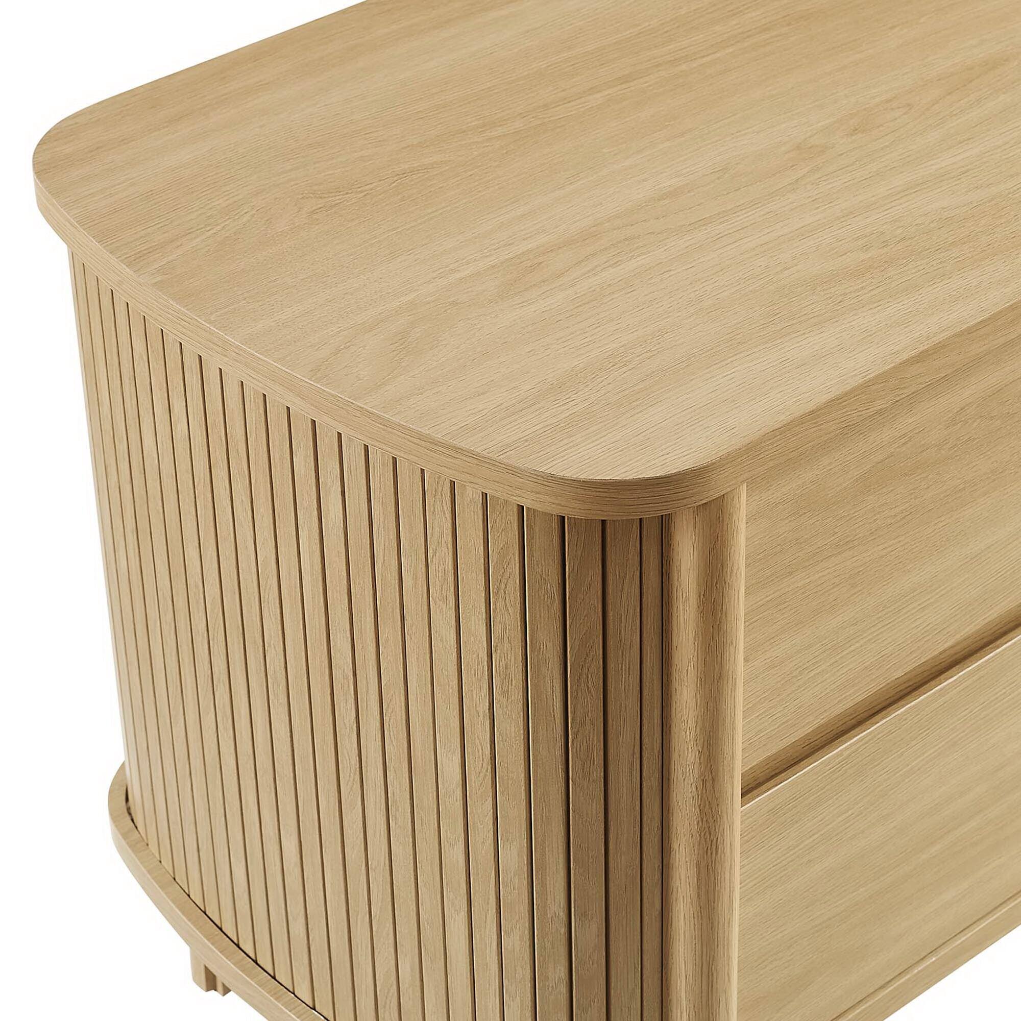 Alt View 7. Modway - Cadence 2-Drawer Nightstand by Modway - Oak.