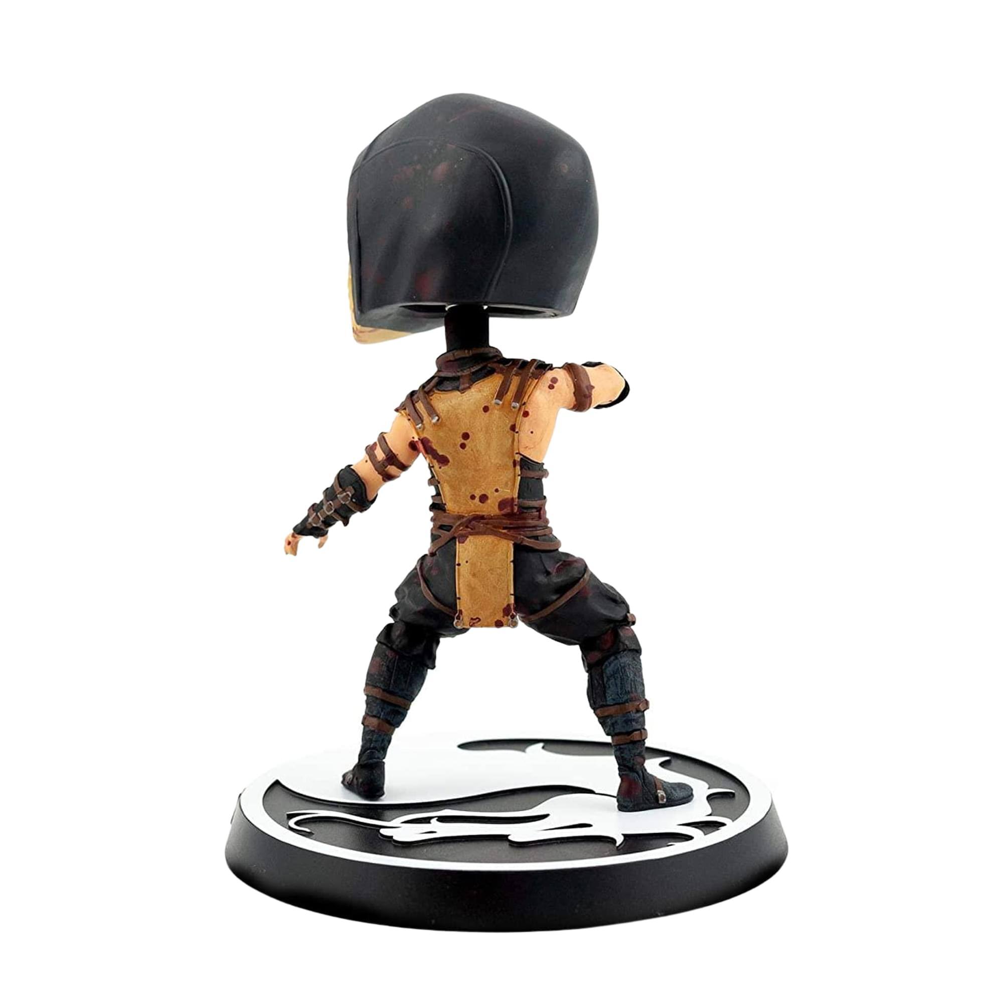 Alt View 1. Mezco Toyz - Mortal Kombat X Bloody Exclusive Scorpion 6 Inch Bobble Head Figure - Yellow.