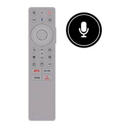VINABTY - New RC933 FUB1 RC933A Voice Replace Remote Fits for TCL Mini LED Android Smart TV 50C755 65C755 75C755 98C755 85Q10B - Black