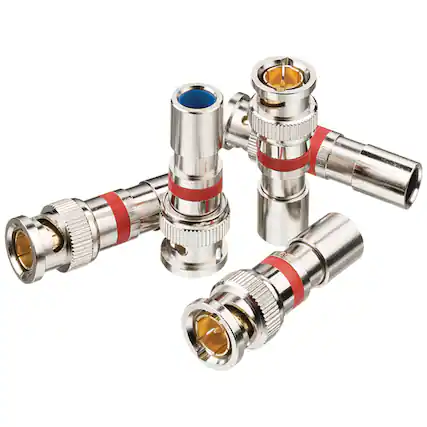 Front. IDEAL - Ideal 89-5047 Insite Rg59 Compression Connectors, 35 Count - silver.