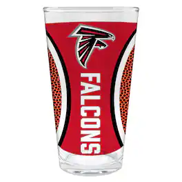 Great American Products - Atlanta Falcons 16oz. Game Ball Pint Glass - Brown