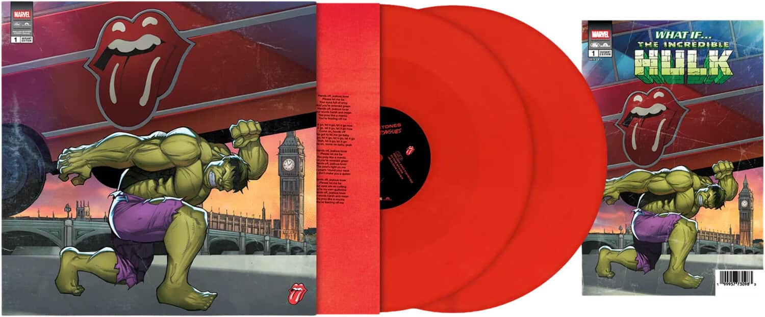 The Rolling Stones - Foreign Tongues + Marvel Comic Book - HULK   - VINYL LP price history on PriceWatchPro