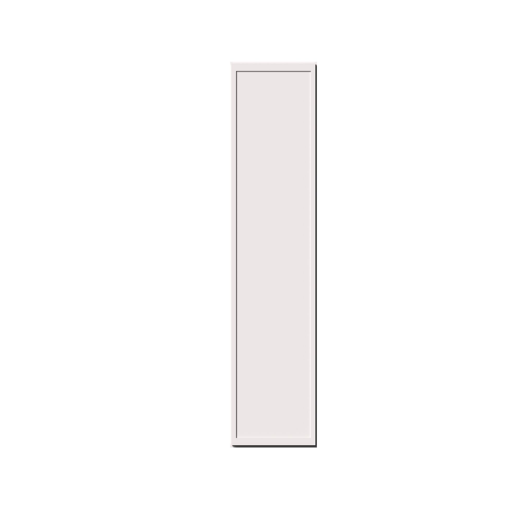 Alt View 1. Boyel Living - 15-in W x 42-in H x 12-in D Slim Shaker RTA Kitchen Wall Cabinet with Soft-Close - Snow White.