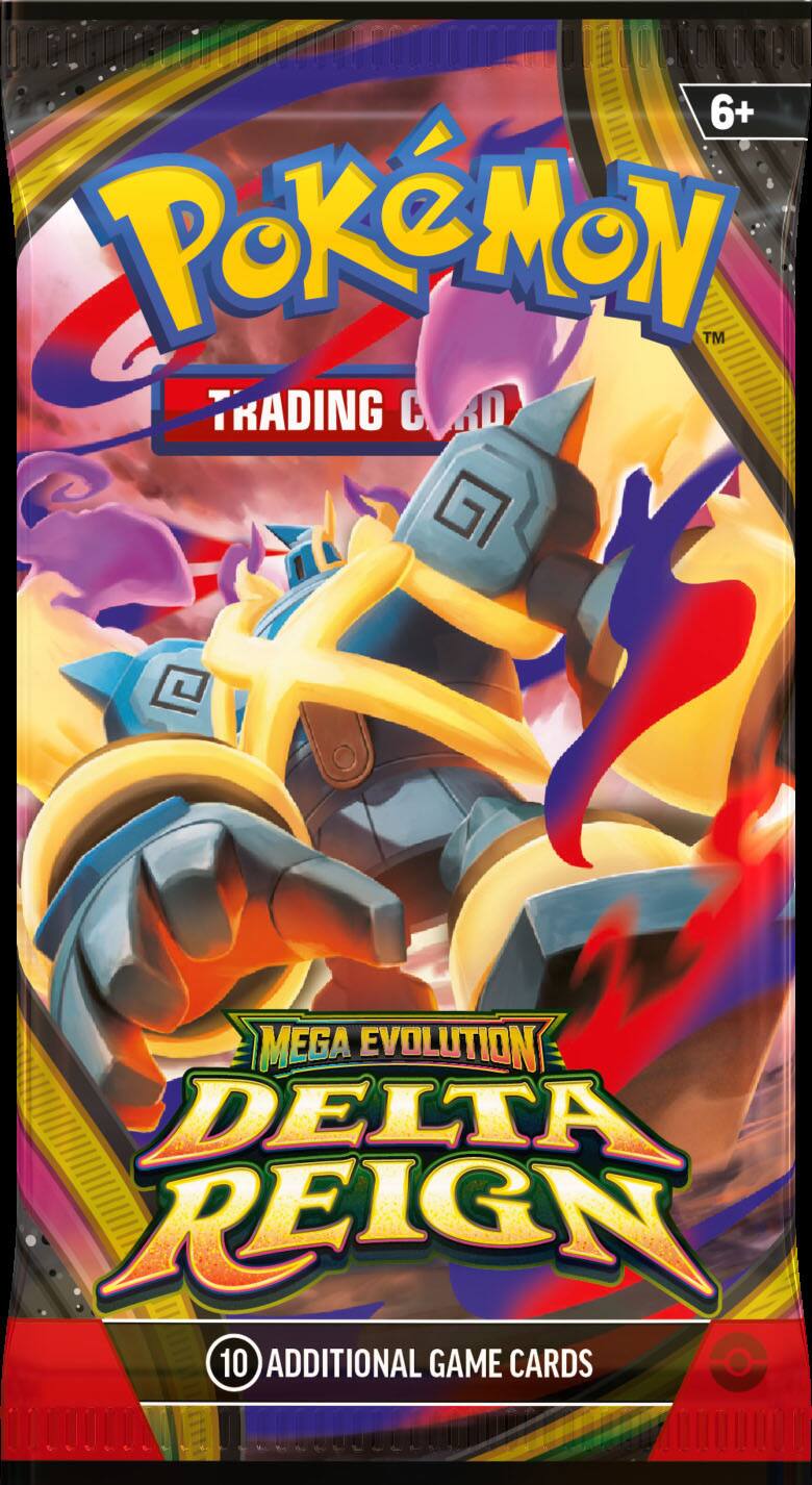 6+ Pokémon™ Trading Card Game Mega Evolution Delta Reign 10 Additional Game Cards