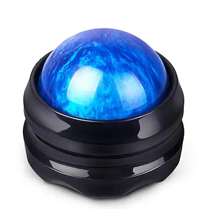 Front. DORLUKFU - Manual Massage Roller Ball - Massager and Therapy Tool for Sore Muscles, Shoulders, Arms, Neck, Back, Feet, Body, Deep.