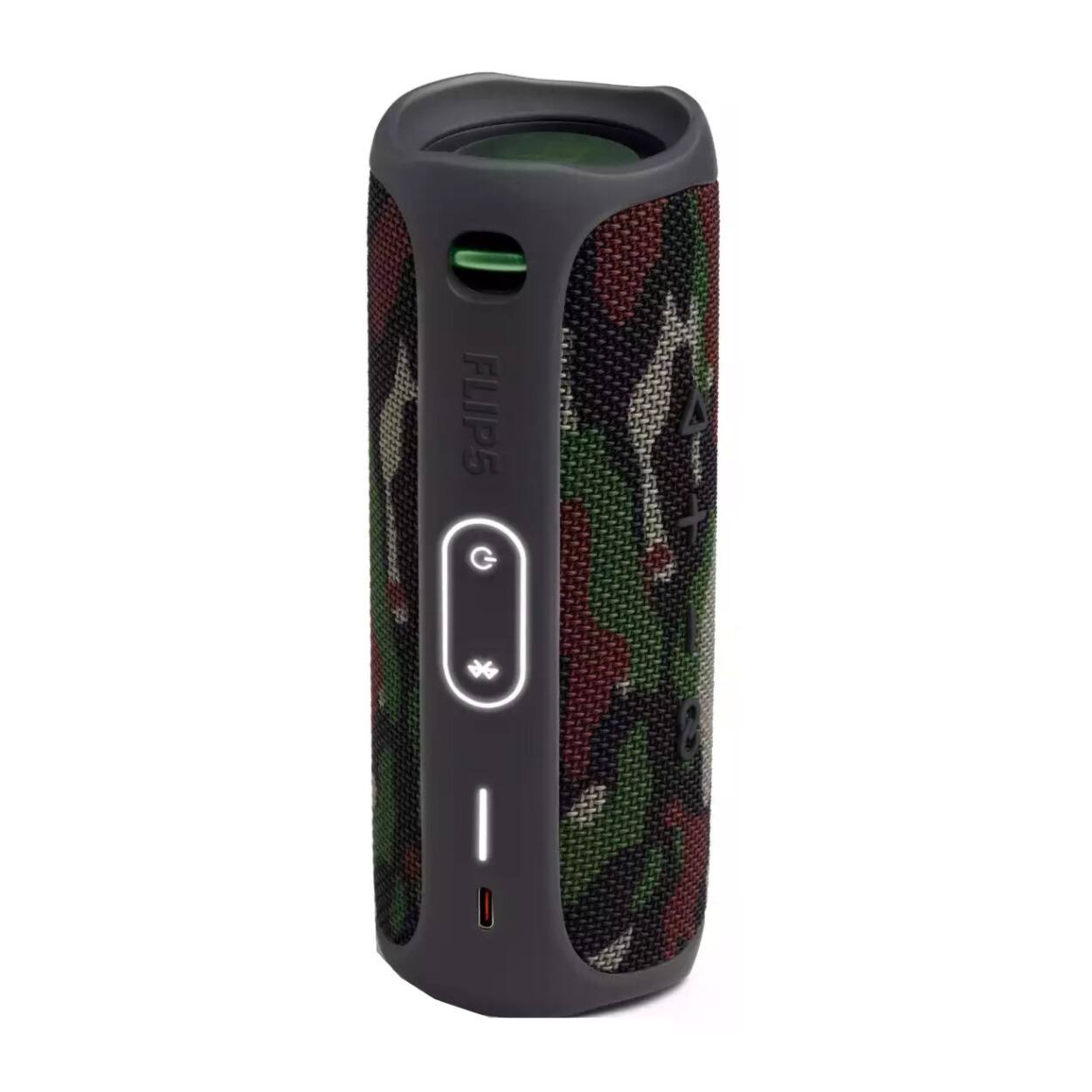 Angle. JBL - JBL Flip 5 Portable Waterproof Bluetooth Speaker (Squad).