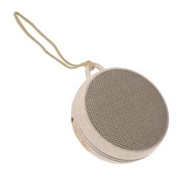 Maxell - 3W ECO Portable Bluetooth Rechargeable Speaker, Natural Wood Casing, Aux In, IPX7 Waterproof, 7 Hr Play Time - Light Wood