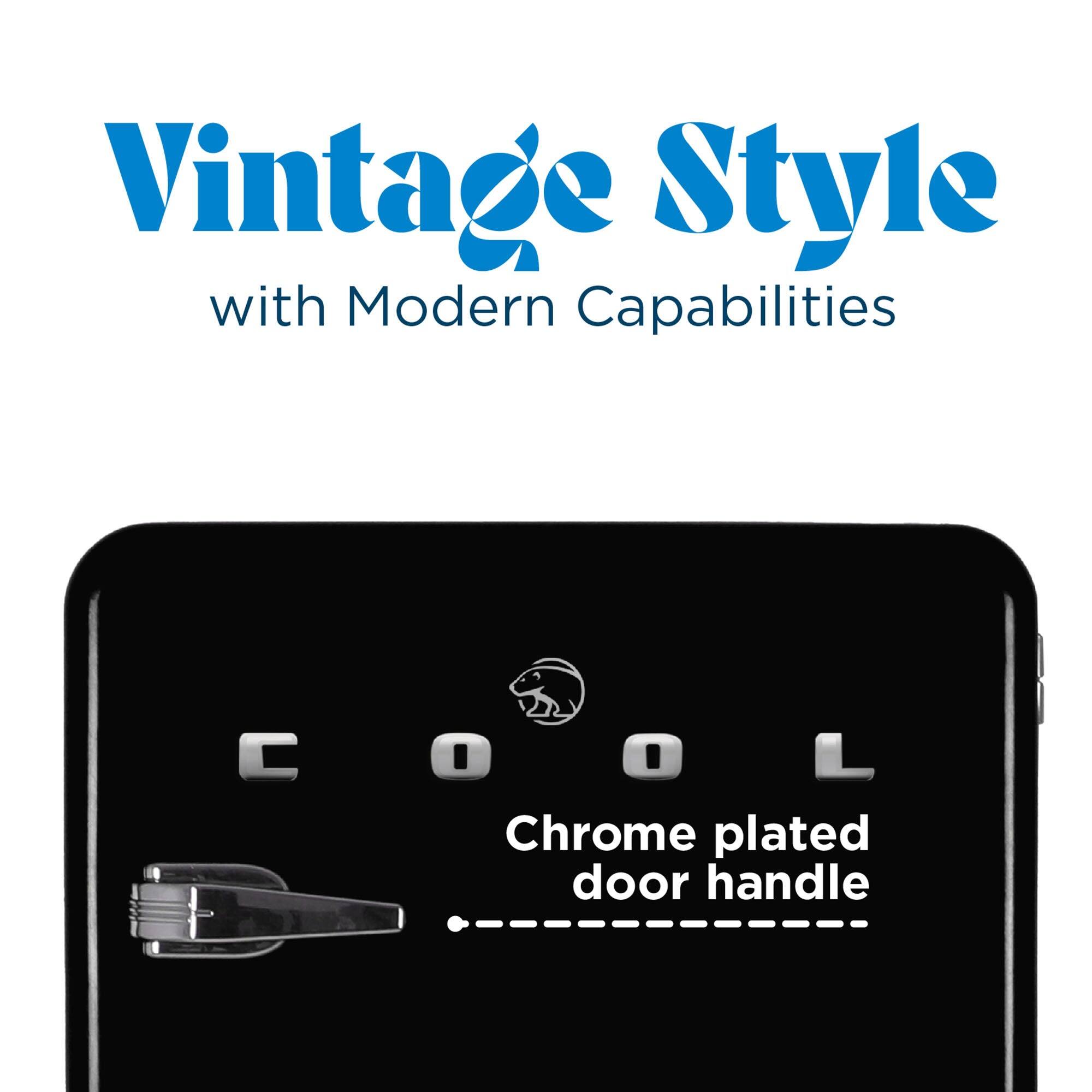 Vintage Style with Modern Capabilities, Chrome plated door handle