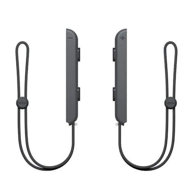HACAJATGA Nintendo Switch Joy Con Straps 2 Pieces HAC-014 Left And Right Gray
