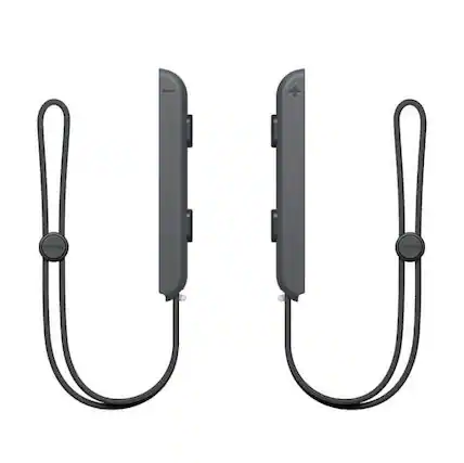 Front. Nintendo - HACAJATGA Nintendo Switch Joy Con Straps 2 Pieces HAC-014 Left And Right Gray.