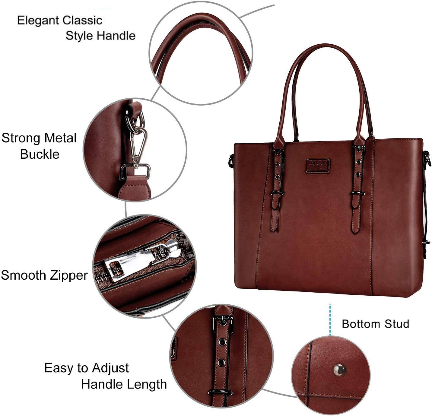 Elegant Classic Style Handle  
Strong Metal Buckle  
Smooth Zipper  
Bottom Stud  
Easy to Adjust Handle Length