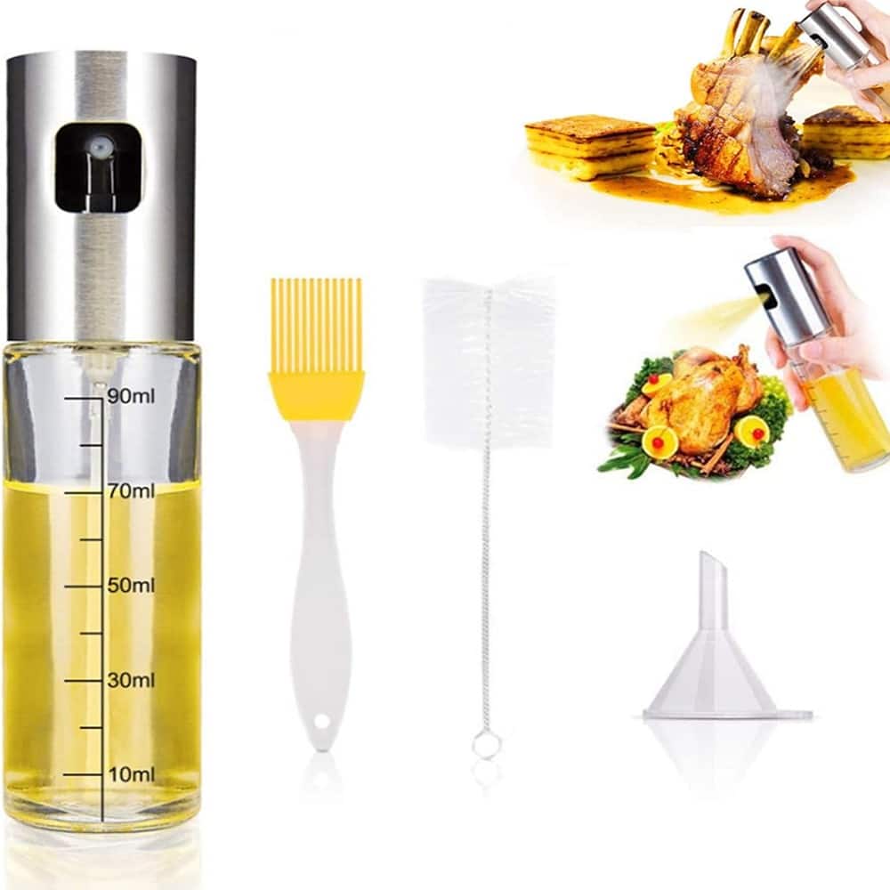 Schertz - Olive Oil Sprayer 100ml Glass Bottle for Cooking, BBQ, Salad