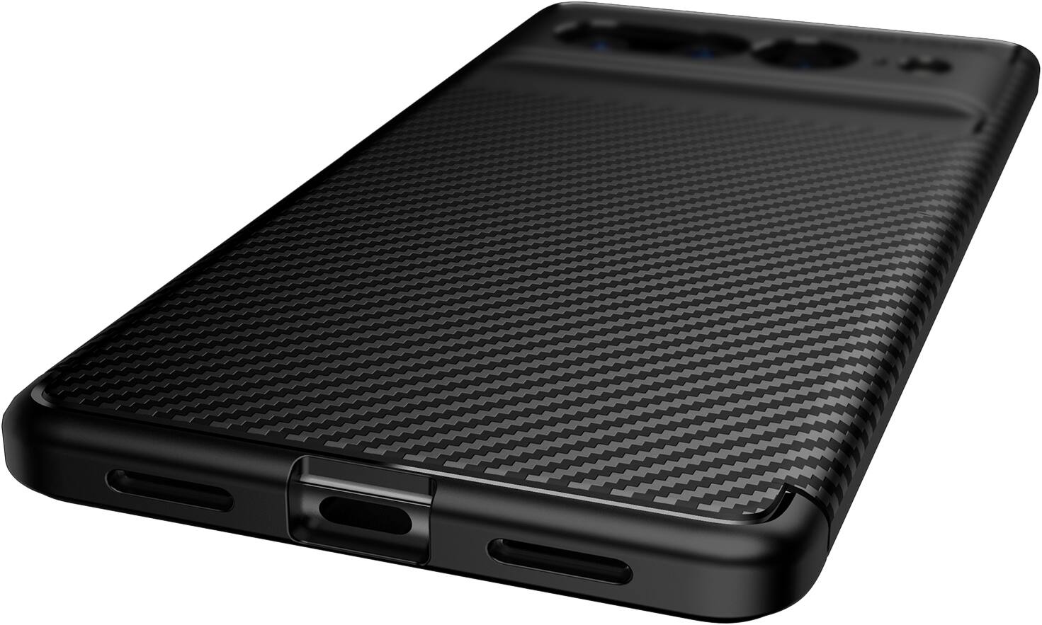 Alt View 14. SaharaCase - Anti-Slip Series Case for Google Pixel 7 Pro - Black.