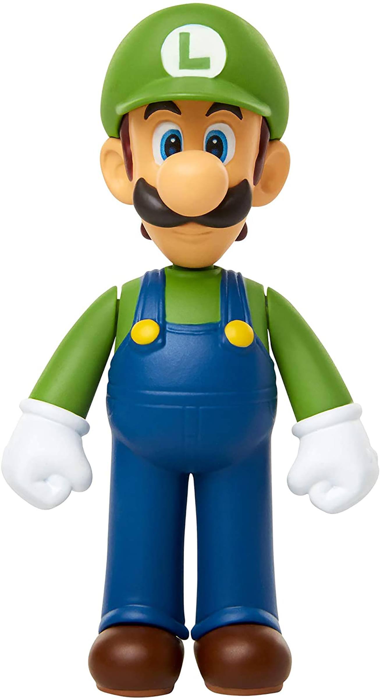 Jakks Pacific - Super Mario World of Nintendo 2.5 Inch Figure | Standing Luigi - Green