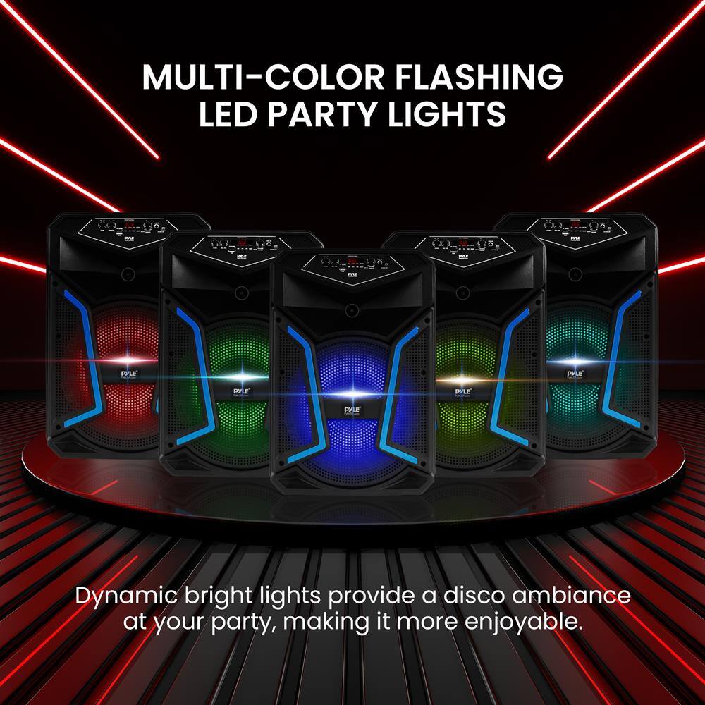 MULTI-COLOR FLASHING LED PARTY LIGHTS

Dynamic bright lights provide a disco ambiance at your party, making it more enjoyable.