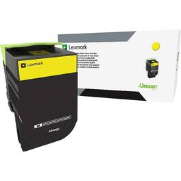 Lexmark - Unison 800S4 Standard Yield Laser Toner Cartridge - Yellow - 1 Each - 2000 Pages Yellow