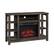 Front. Sauder - Media Fireplace - Carbon Oak.