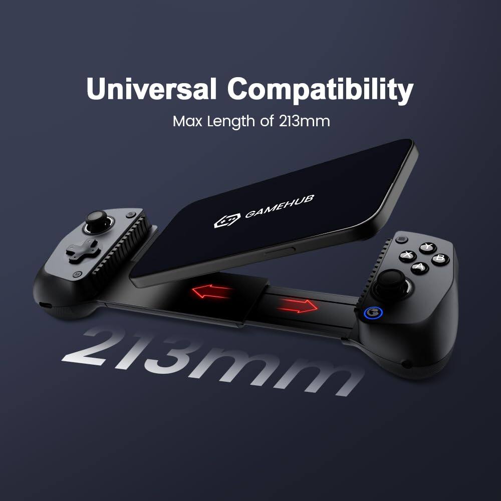 Universal Compatibility  
Max Length of 213mm  

GAMEHUB  

213mm