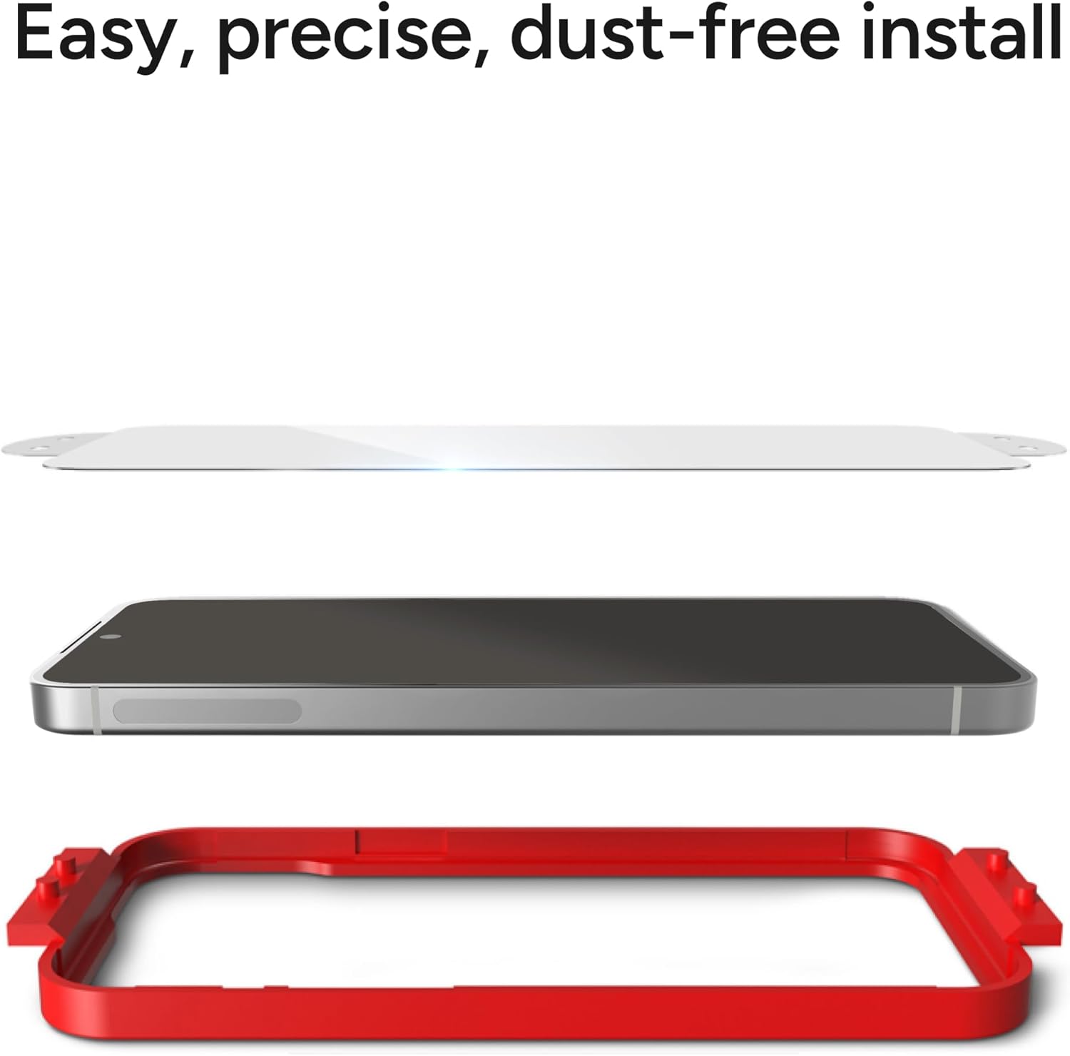 Easy, precise, dust-free install