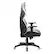 Alt View 12. CorLiving - Nightshade Gaming Chair - Black and White.