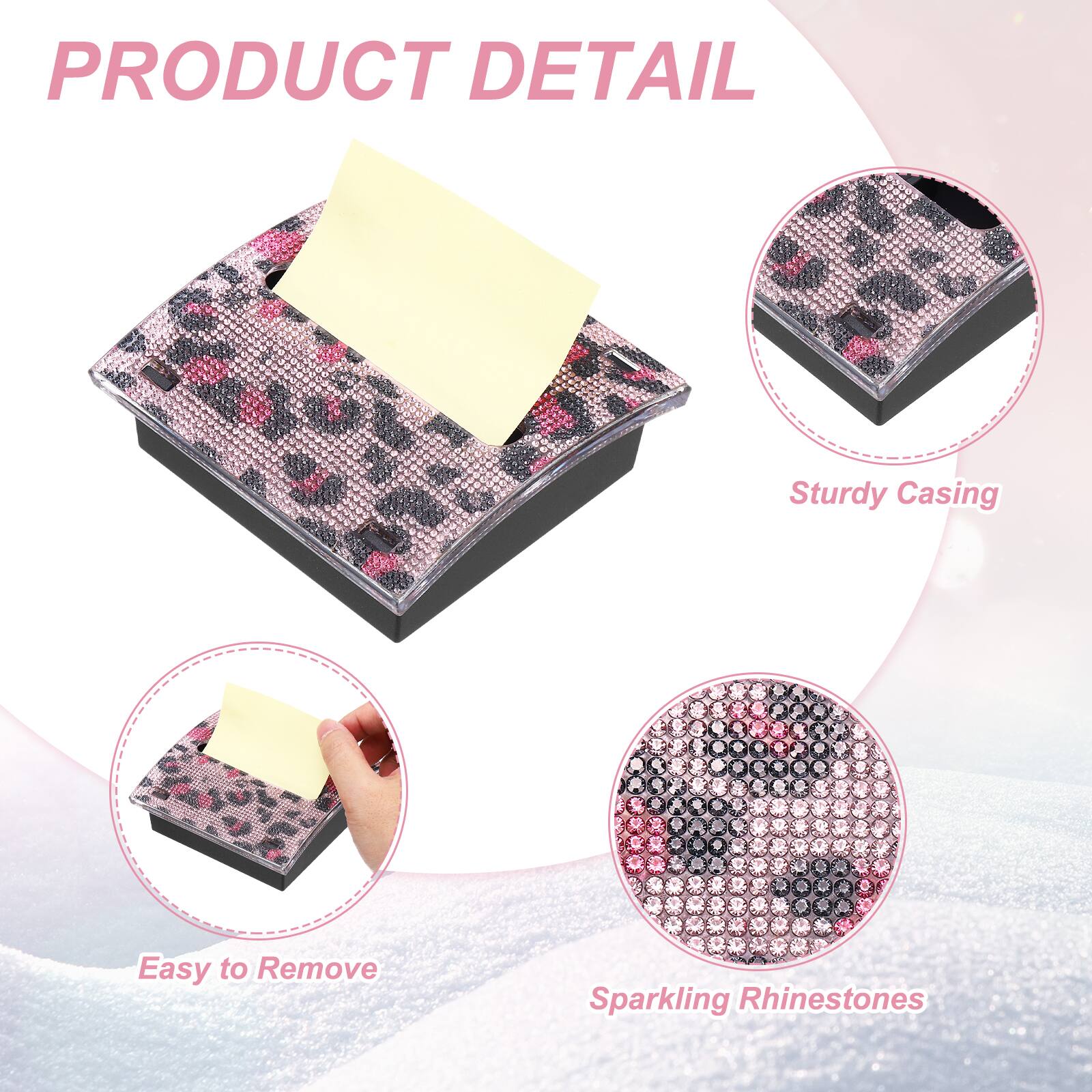 PRODUCT DETAIL

- Sturdy Casing
- Easy to Remove
- Sparkling Rhinestones