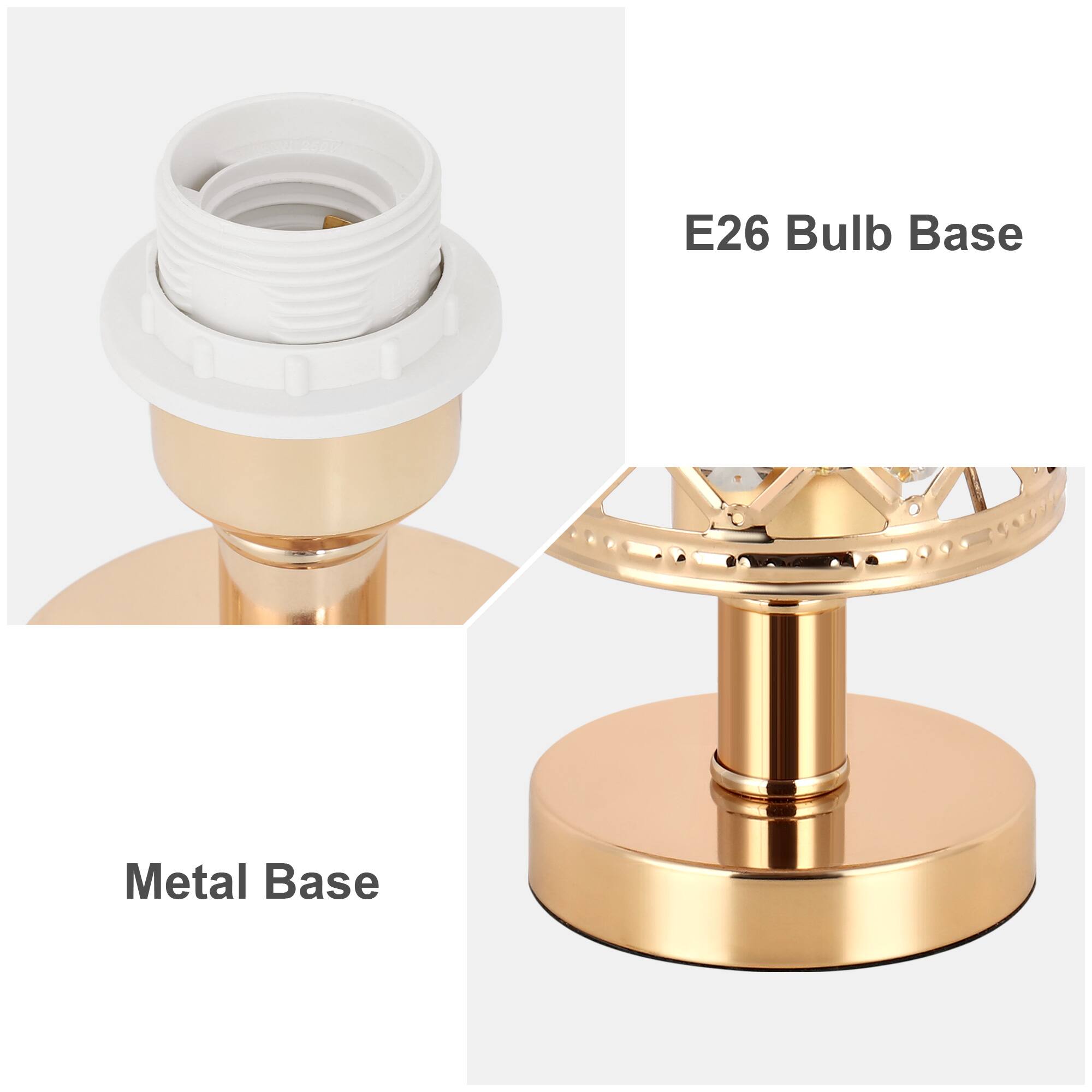 E26 Bulb Base  
Metal Base