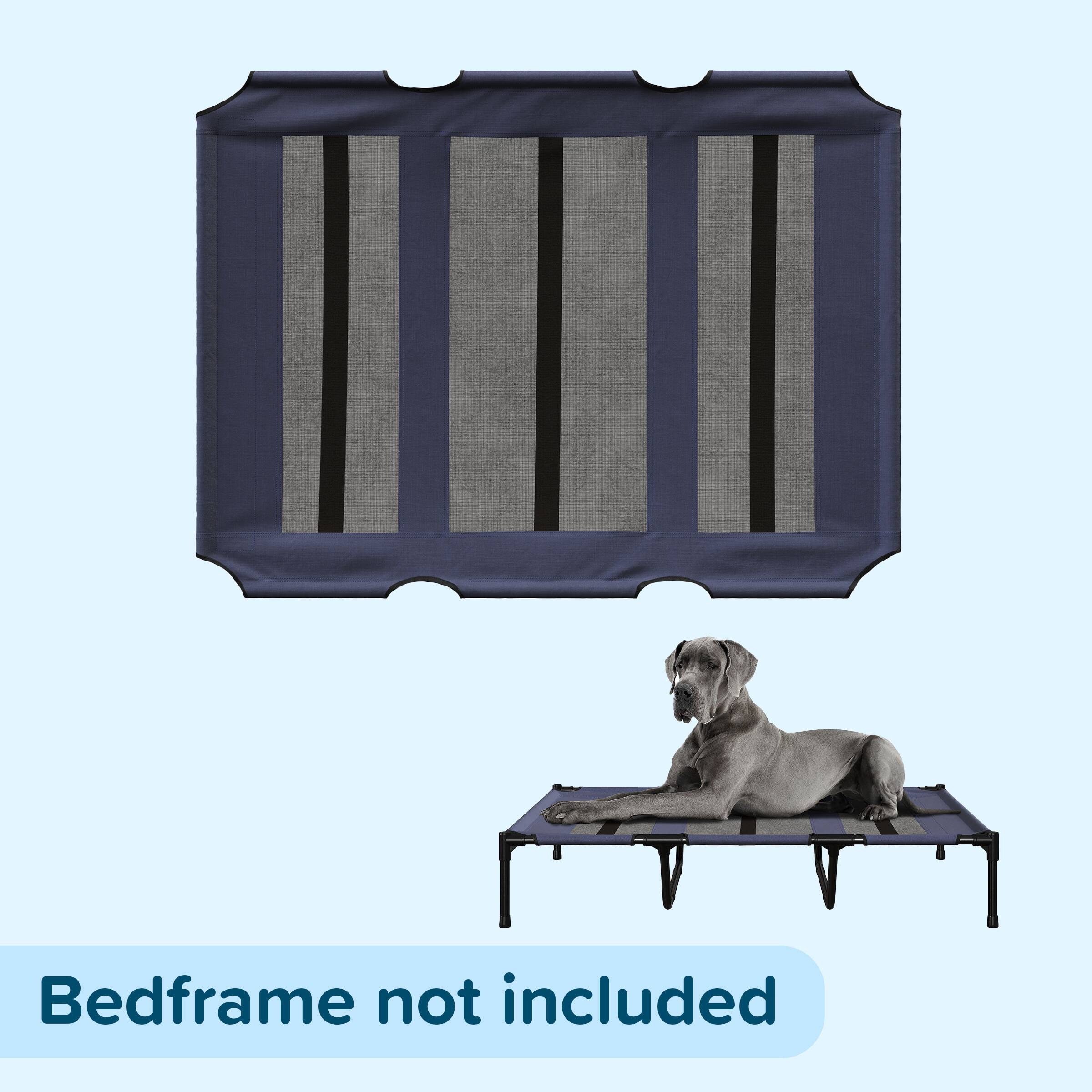 Bedframe not included