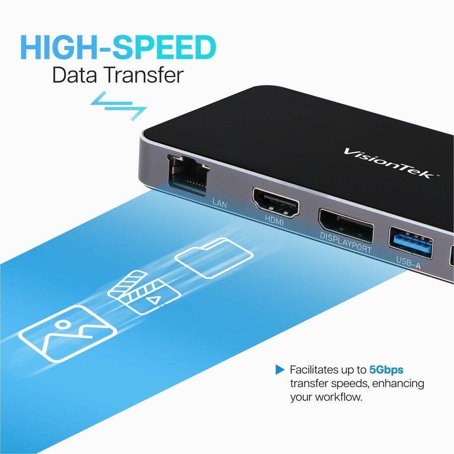 HIGH-SPEED Data Transfer

VisionTek

Facilitates up to 5Gbps transfer speeds, enhancing your workflow.