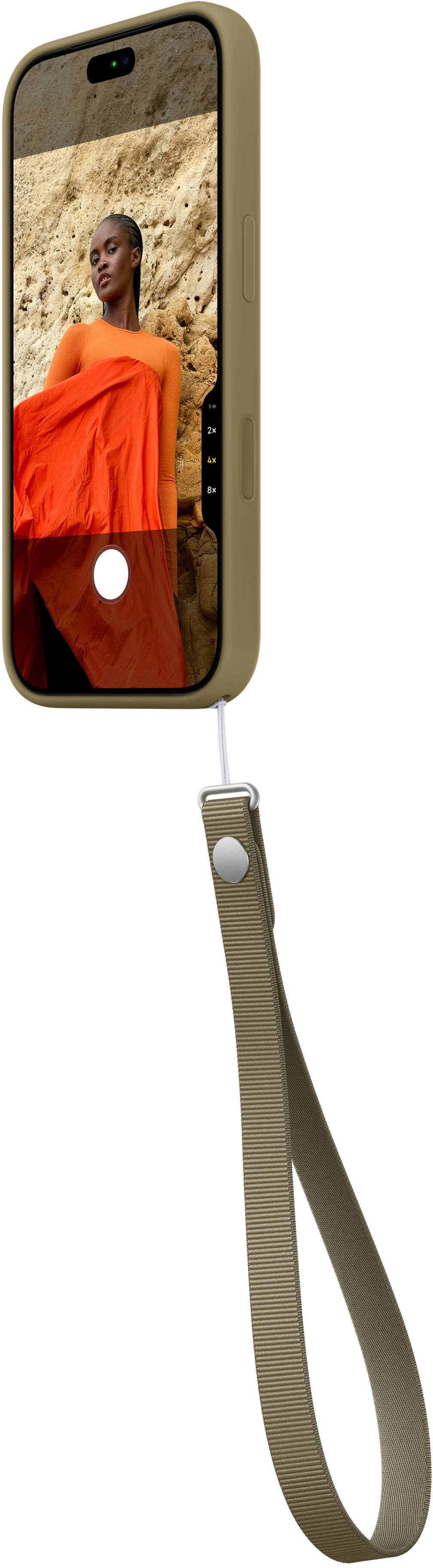 Alt View 3. Apple - Wrist Strap (2026) - Olive.
