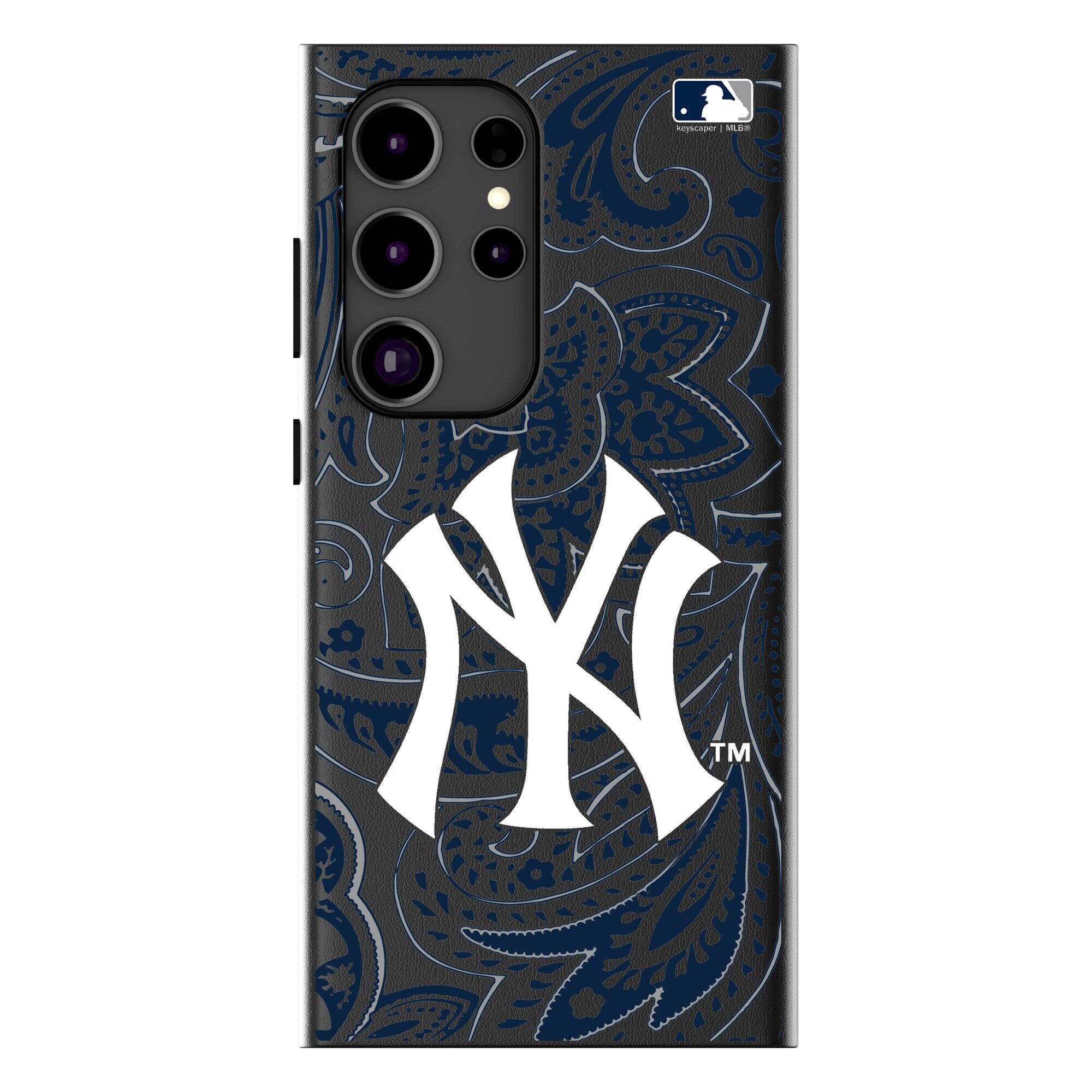 Keyscaper - MLB - New York Yankees Paisley Galaxy Magnetic Bump Case - S25 Ultra - Black price history on PriceWatchPro