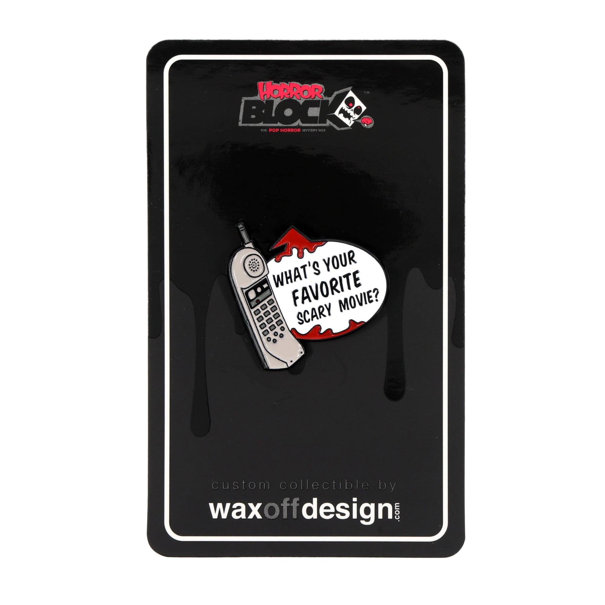 HORROR BLOCK - WHAT'S YOUR FAVORITE SCARY MOVIE? custom collectible by waxoffdesign.com