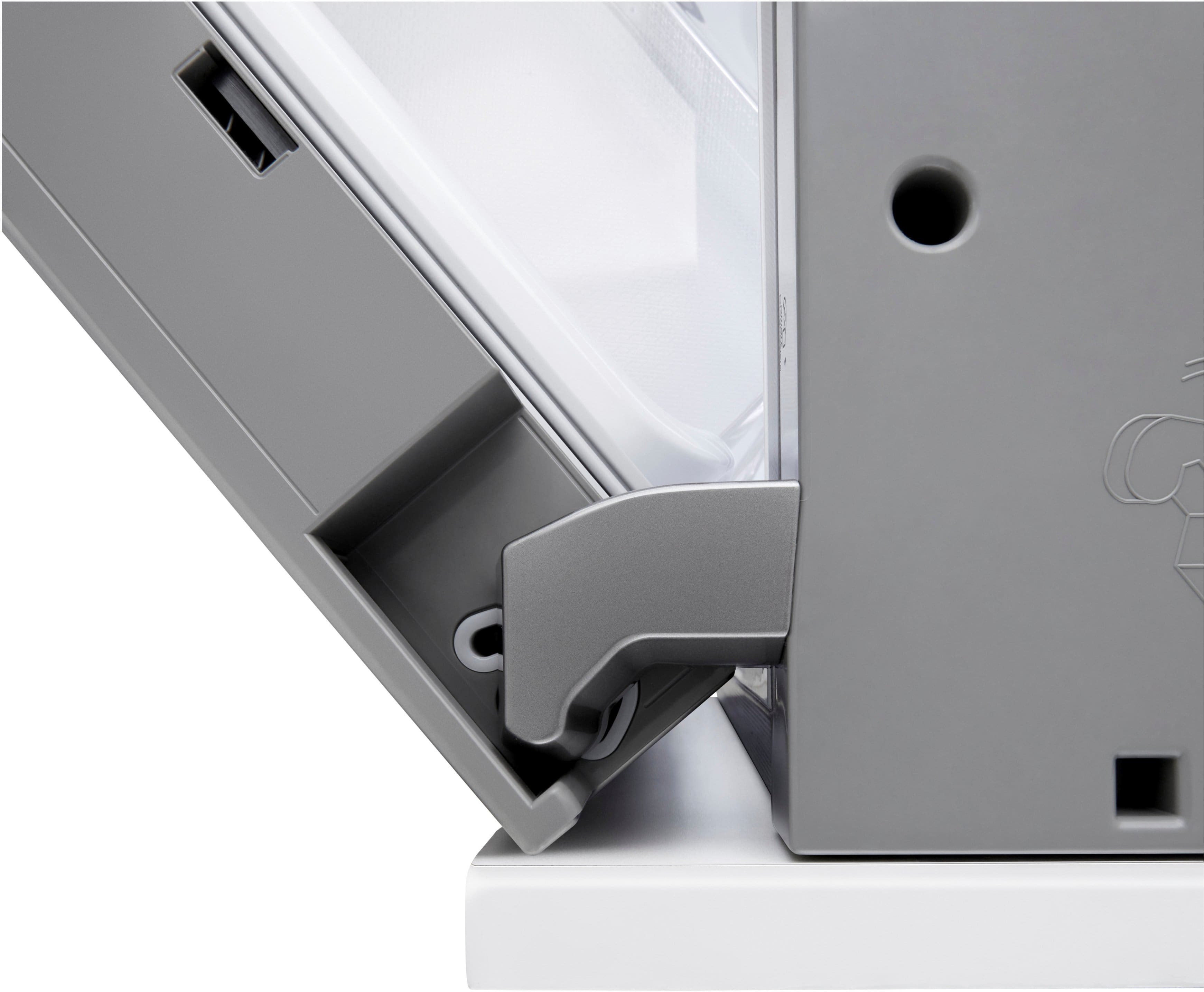 Alt View 6. LG - Counter-Depth MAX 25.1 Cu. Ft. French Door Smart Refrigerator with Zero Clearance Hinge System - PrintProof Stainless Steel.