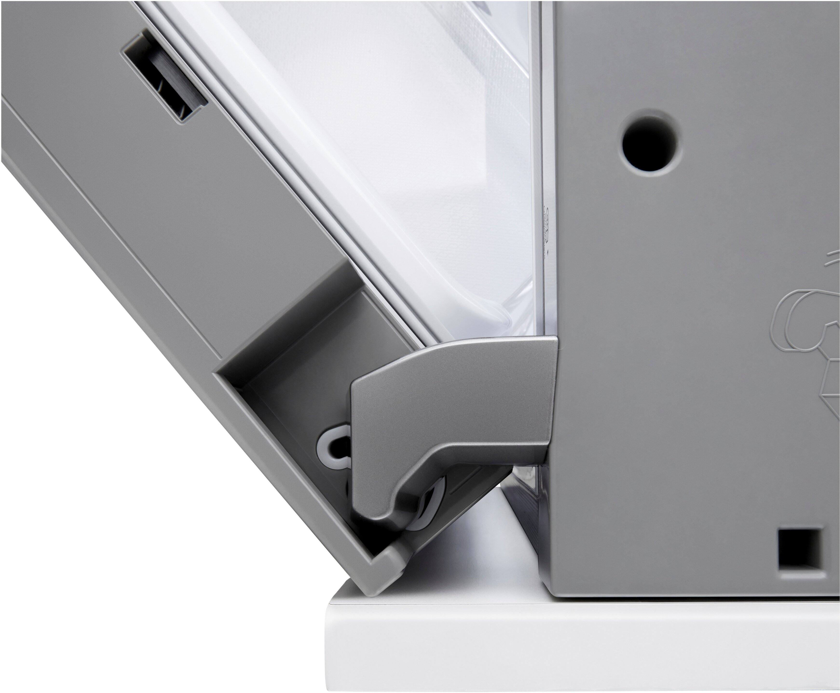 Alt View 6. LG - Counter-Depth MAX 25.1 Cu. Ft. French Door Smart Refrigerator with Zero Clearance Hinge System - PrintProof Stainless Steel.