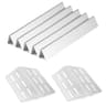 VEVOR - Flavorizer Bars and Heat Deflectors, 17 inch Grill Replacement Part, for Weber Genesis 300 Series Grills - Silver