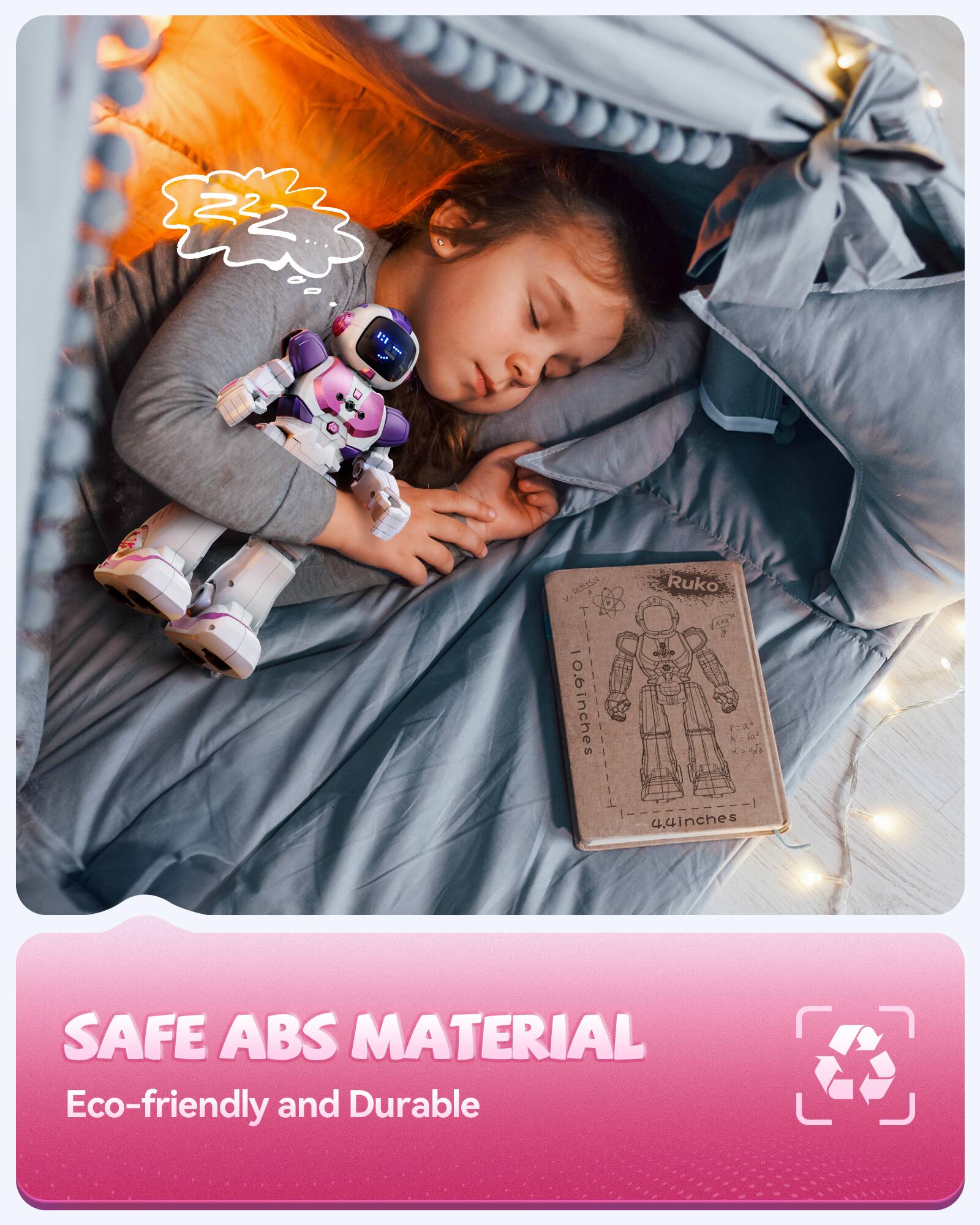 222 IE - V Ruko AR  
10.6 inches  
4.4 inches  
SAFE ABS MATERIAL  
Eco-friendly and Durable