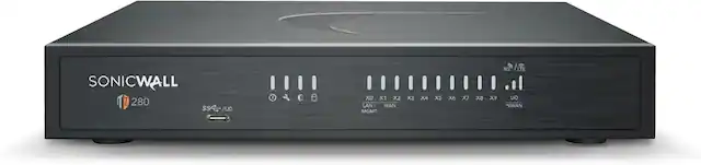 SONICWALL 280
X0 X1 X2 X3 X4 X5 X6 X7 X8 X9 U0
LAN/WAN MOMT