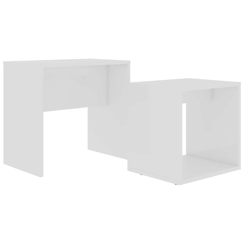 Alt View 1. Boyel Living - 18.9 x 11.8 x 17.7 in Coffee Table Matte White Engineered wood - White.