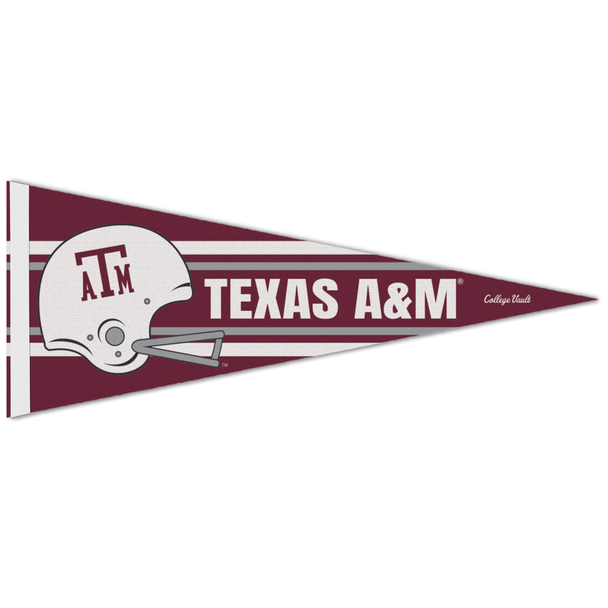 WinCraft - Texas A&M Aggies 12" x 30" College Vault Premium Pennant - Multicolor