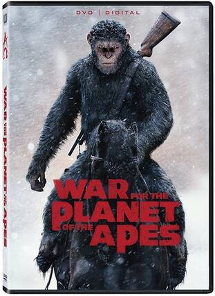 Front. War for the Planet of the Apes - DVD.