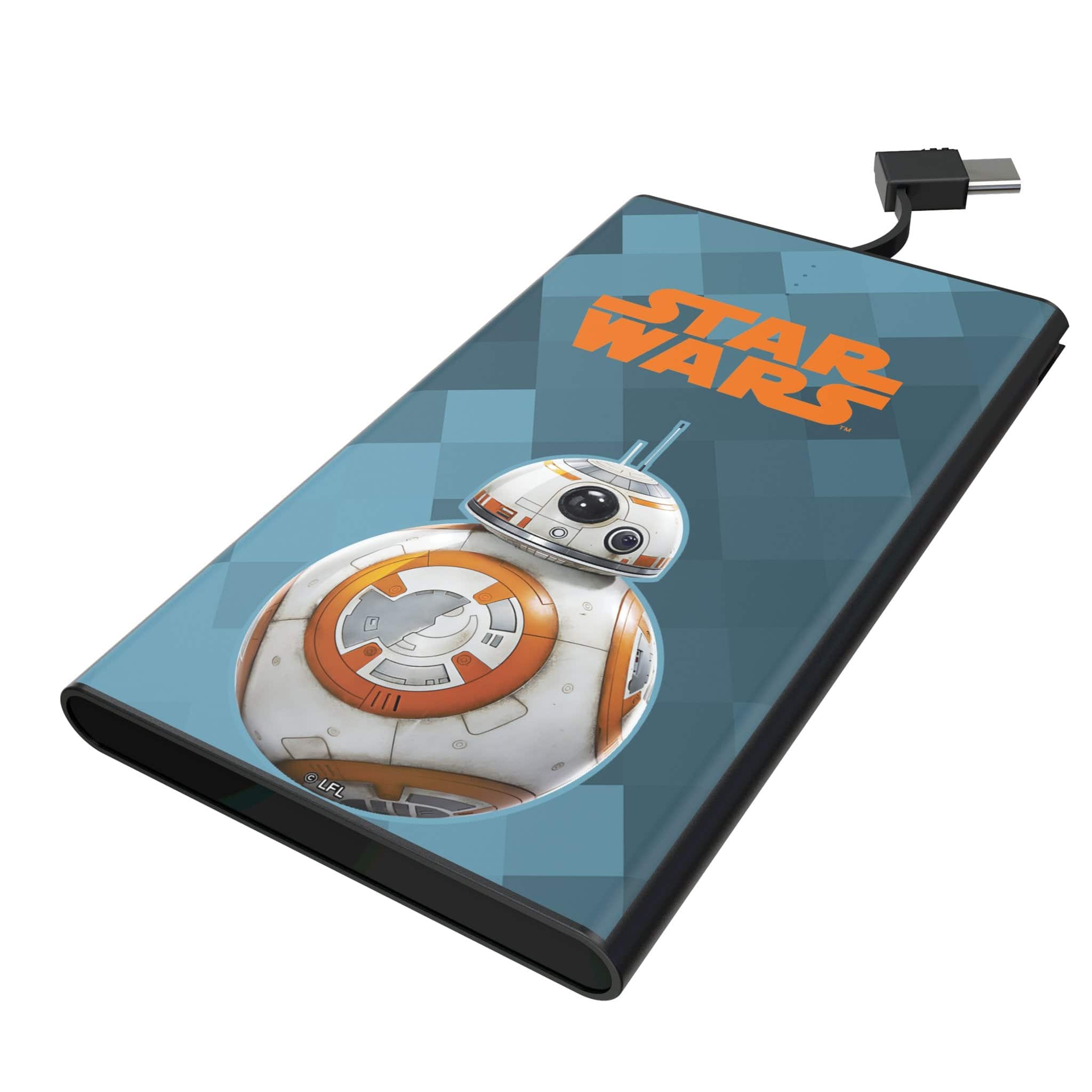 Keyscaper - Star Wars: The Force Awakens Color Block 5000mAh Flat Powerbank - BB-8