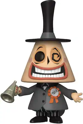 Front. Funko - FUNKO POP! Disney: Nightmare Before Christmas - Mayor with Megaphone - COLLECTIBLES - Multicolor.