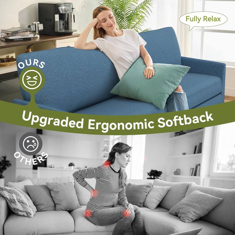 14 CERTAL KONBEST CEREAL

Fully Relax

OURS
Upgraded Ergonomic Softback

OTHERS