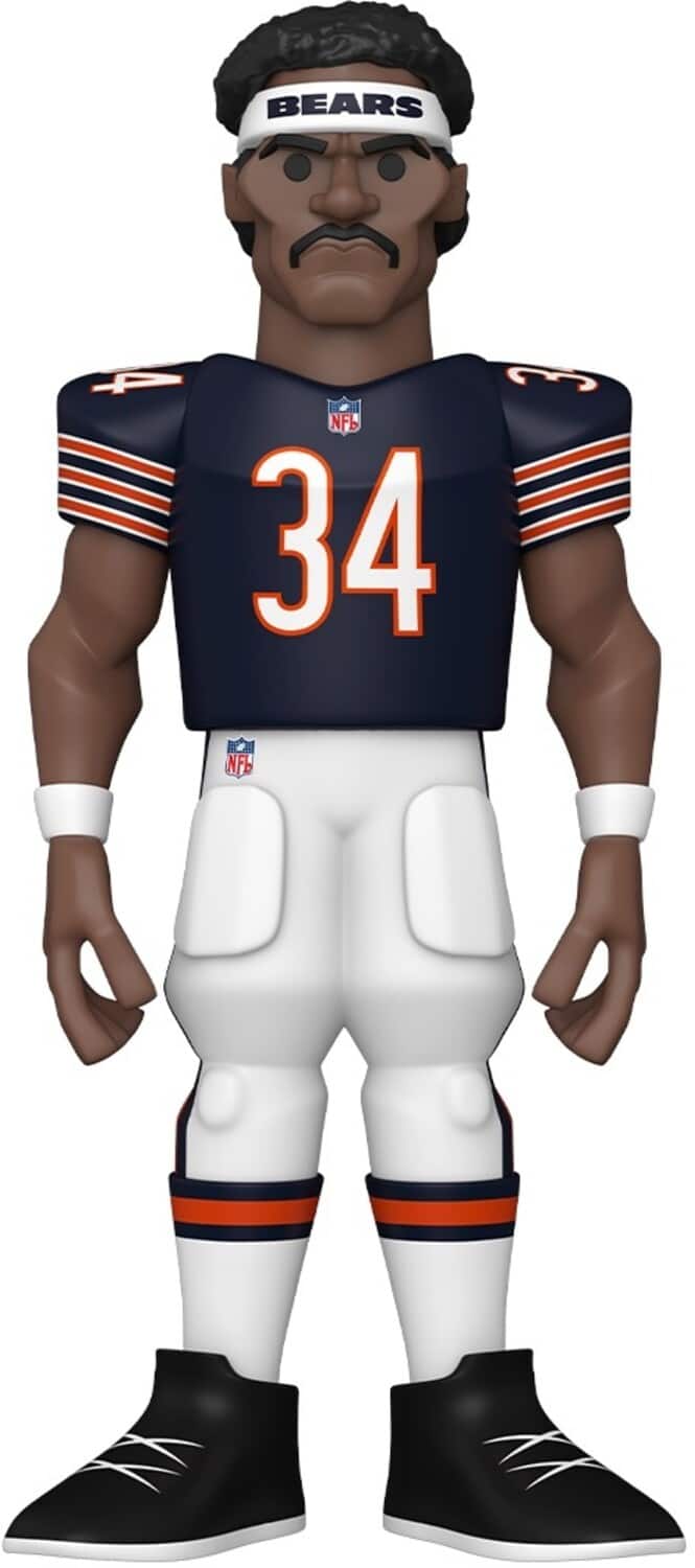 Funko GOLD 12 NFL LEGENDS: Bears Walter Payton (Styles May Vary
