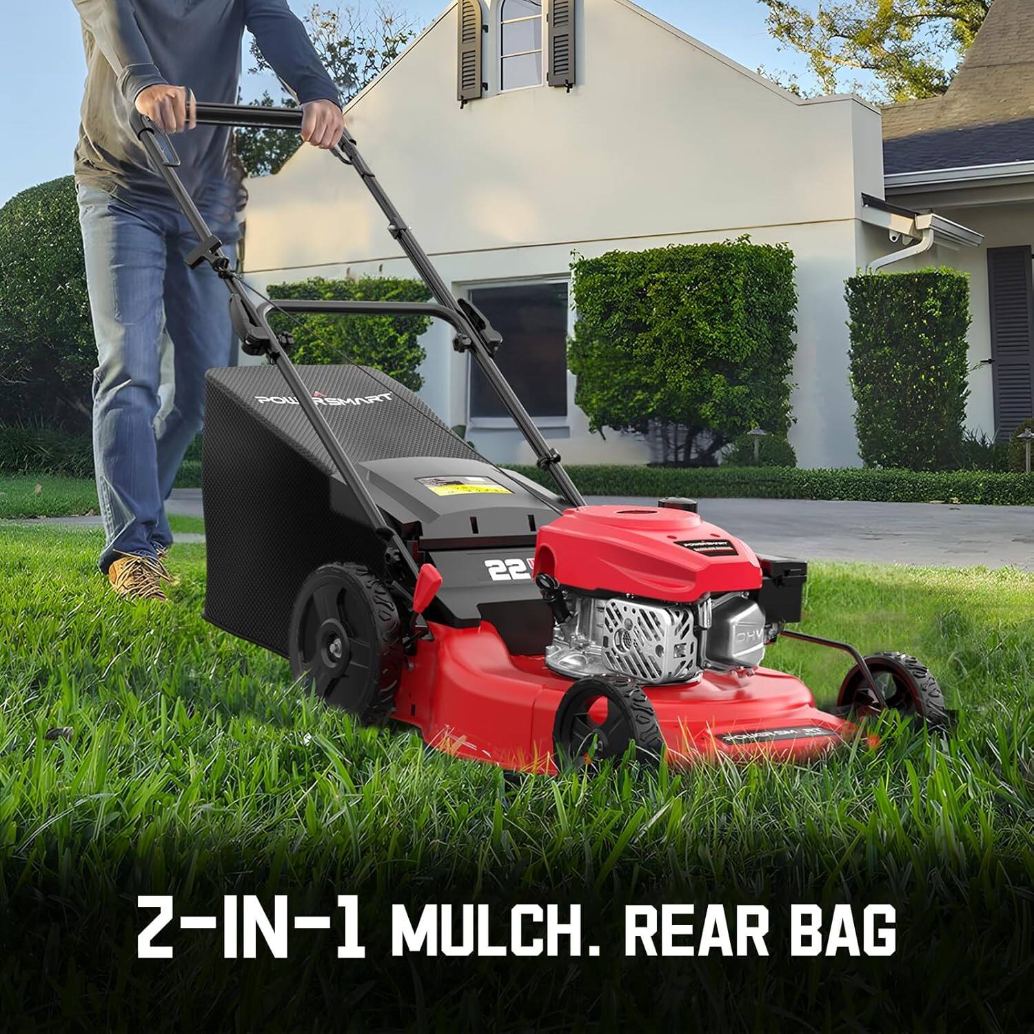 PCL TRAMEA 22 2-IN-1 MULCH. REAR BAG