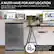 Alt View 1. Whynter - 3.0 cu. ft. Energy Star Upright Freezer with Lock - Stainless Steel - Silver.