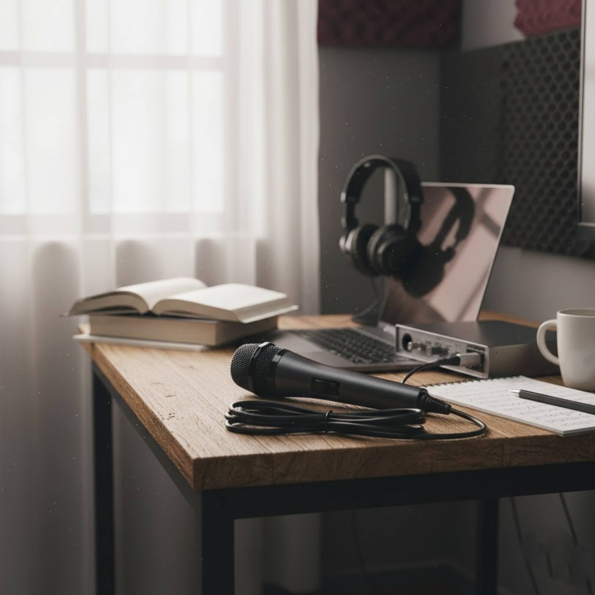 Alt View 2. Karaoke USA - KARAOKE USA M187 PROFESSIONAL DYNAMIC MICROPHONE WITH CORD.