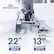SNOWJOE
22" CLEARING WIDTH
13" CLEARING DEPTH