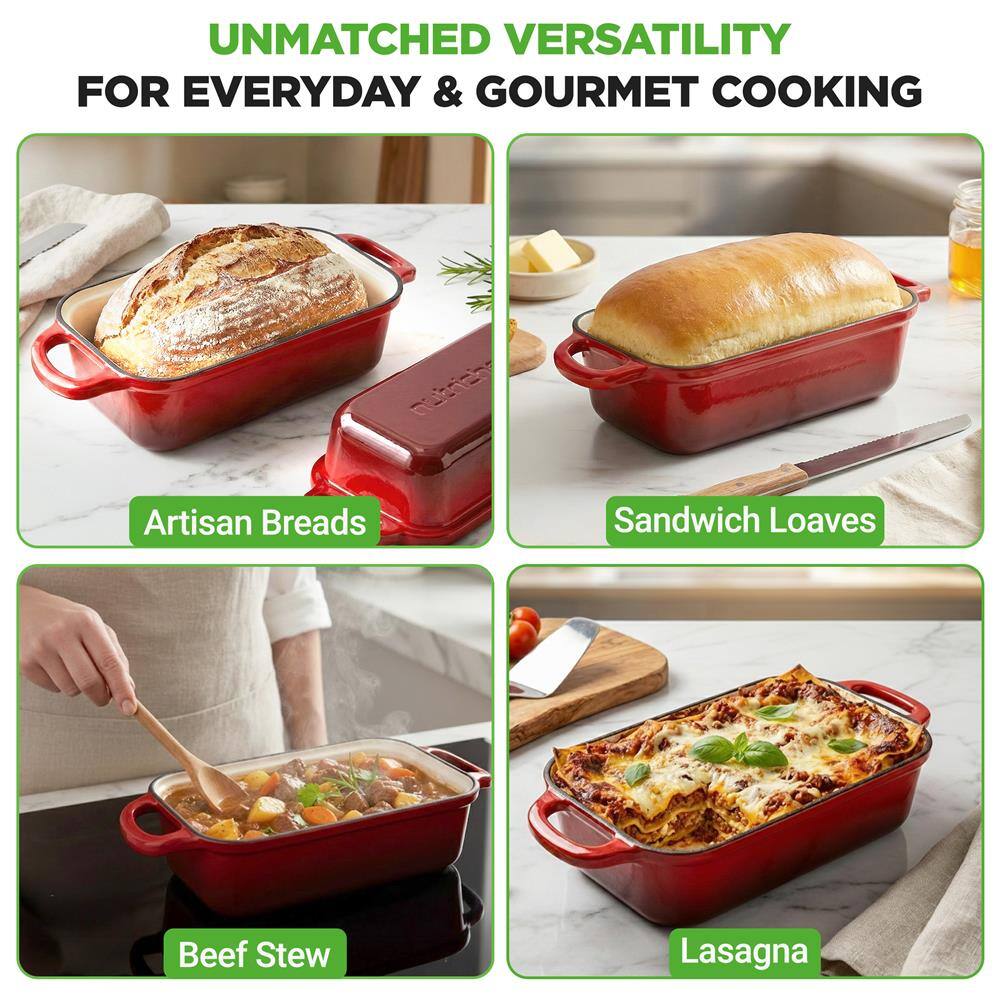 UNMATCHED VERSATILITY FOR EVERYDAY & GOURMET COOKING

- Artisan Breads
- Sandwich Loaves
- Beef Stew
- Lasagna